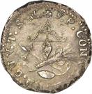 ½ Real (National Congress - Insurgent Coinage)