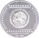 10 Nuevos Pesos / 5 Onzas (El Tajín)