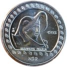 2 Nuevos Pesos / ½ Onza (Guerrero Aguila)
