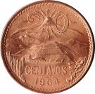 20 Centavos (Type 2 National Emblem)