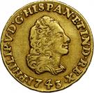 1 Escudo - Felipe V