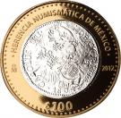 100 Pesos (Counterstamped coin)