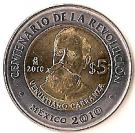 5 Pesos (Venustiano Carranza)