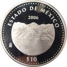 10 Pesos (Estado de México - Silver Proof Issue)