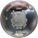 10 Pesos (Nayarit - Silver Proof Issue)