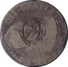 2 Reales (Vicente Guerrero - Insurgent countermarked coinage)