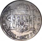 2 Reales - Fernando VII (Zacatecas - Royalist Coinage)