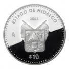 10 Pesos (Hidalgo - Silver Proof Issue)