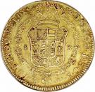 8 Escudos - Fernando VII (Guadalajara - Royalist Coinage)