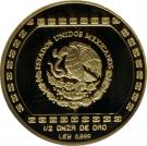 50 Nuevos Pesos / ½ Onza (Hacha ceremonial)