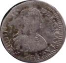 ½ Real - Fernando VII (Zacatecas - Royalist Coinage)