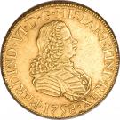 8 Escudos - Fernando VI