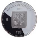 10 Pesos (Sonora - Silver Proof Issue)