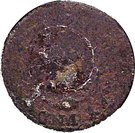 ½ Real (National Congress - Insurgent Coinage)