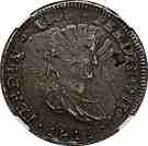8 Reales - Fernando VII (Chihuahua - Royalist coinage)