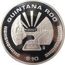 10 Pesos (Quintana Roo - Silver Proof Issue)