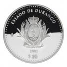 10 Pesos (Durango - Silver Proof Issue)
