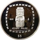 5 Pesos / 1 Onza (Hombre Jaguar)