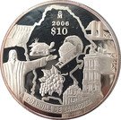 10 Pesos (Coahuila - Silver Proof Issue)