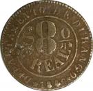 ⅛ Real "Octavo" (State Coinage, Durango)