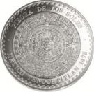 5 Onzas "Piedra de los Soles" (Silver Bullion Coinage)