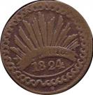 ⅛ Real "Octavo" (State Coinage, Durango)
