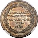 2 Reales - Carlos IV (Proclamation coinage)