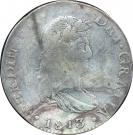 8 Reales - Fernando VII (Guanajuato - Royalist Coinage)
