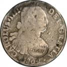 8 Reales (Villa Gran - Insurgent Countermarked coinage)