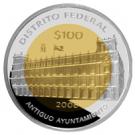 100 Pesos (Distrito Federal - Gold & Silver Proof Issue)