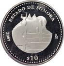 10 Pesos (Sonora - Silver Proof Issue)