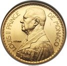 20 Francs - Louis II (Essai)