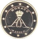 50 Euro Cent - Albert II (2nd type, 1st map)