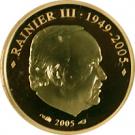 10 Euro - Albert II (Death of Rainier III)