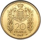 20 Francs - Louis II (Essai)