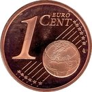 1 Euro Cent - Albert II (2nd type)
