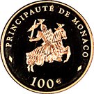 100 Euro - Rainier III