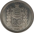 20 Francs - Louis II (Essai)