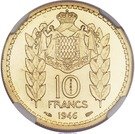 10 Francs - Louis II (Essai)
