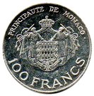 100 Francs - Rainier III (Heir Apparent Prince Albert)