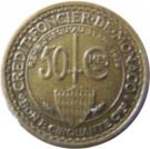 50 Centimes - Louis II