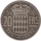 20 Francs - Rainier III (Essai)