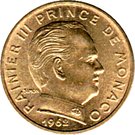 50 Centimes - Rainier III