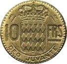 10 Francs - Rainier III