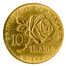 10 Francs - Rainier III (Princess Grace)