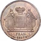 5 Francs - Honore V