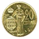 20 Centimes - Rainier III