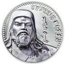 1000 Tögrög (Chinggis Khaan; colored)