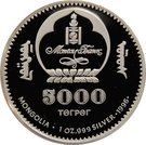 5000 Tögrög (Chinggis Khan)