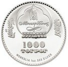 1000 Tögrög (Chinggis Khaan)
